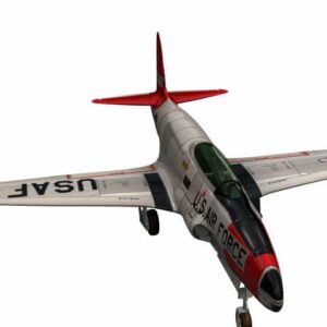 3d model Lockheed Shooting Star jet trainer T-33