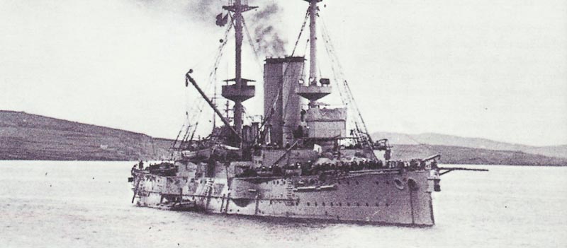 British armored cruiser 'Canopus'