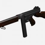 3d model of Thompson M1.