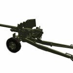 3d model of 37mm gun M3