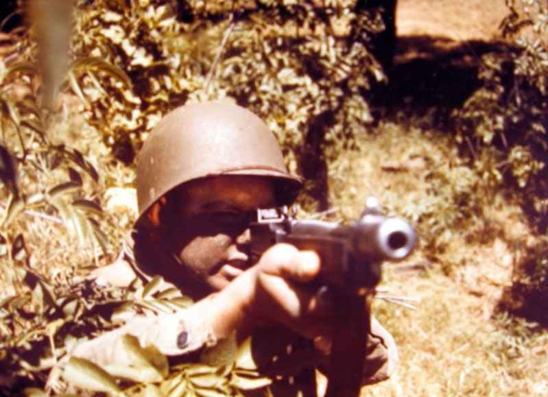 GI Thompson sub-machine gun