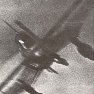 Stuka dive-bomber shortly before it was shot down