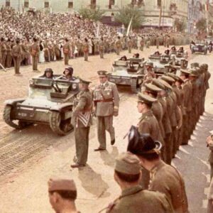 Hungarian military parade