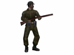 British Infantry Enfield