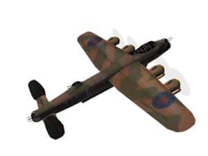 3d model Lancaster Mk II