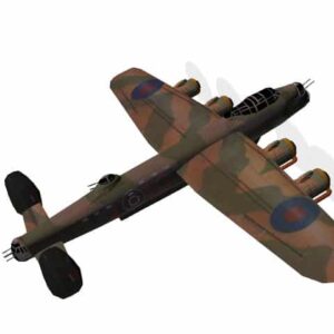 3d model Lancaster Mk II