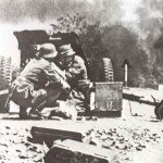 German 3.7cm PAK 36 in action at the Russian front
