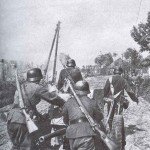 3.7cm PAK in action during the opening stage of Operation Barabarosso in the summer of 1941