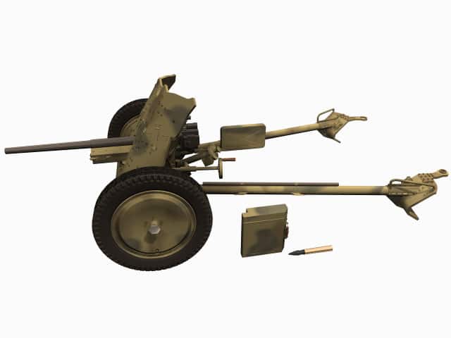 Canon allemand Pak 36 37 mm.