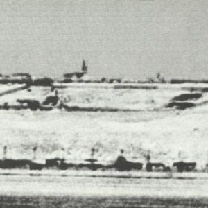 radar towers on the British coast at Dover