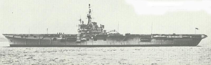 Diary September 22, 1945 34 aircraft carrier Vikrant