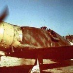 Fiat G.50 with rotating propeller