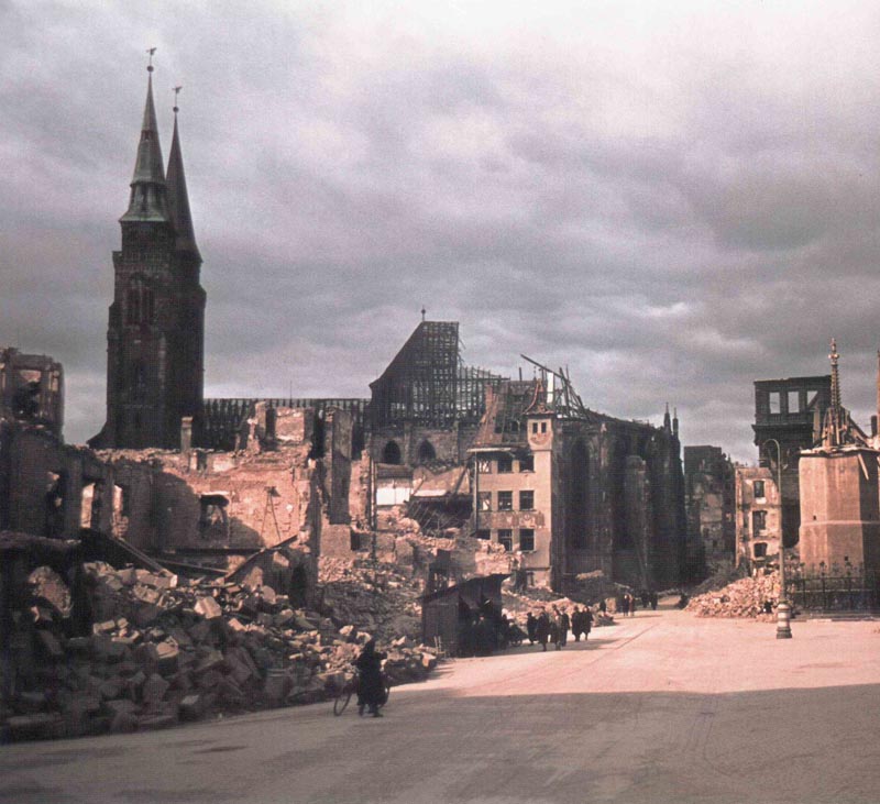 Nuremberg in ruins