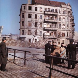 Russian checkpoint in Berlin