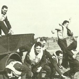 British pilots are carried by truck