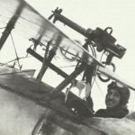 Lewis machine-gun on Nieuport