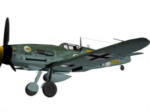 3D Model Messerschmitt Bf 109 G-2/Trop