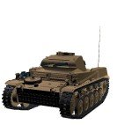 3D Model Panzer II