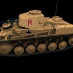 3D Model Panzer II