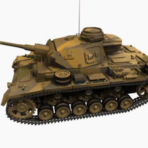 3D model of Panzer III L
