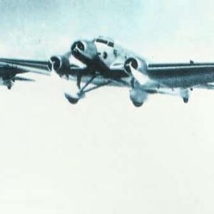 pair of Italian SM81 Pipistrello bombers