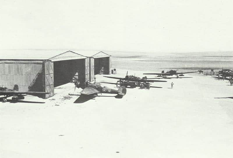 Wellesley bombers of No 14 Squadron at Port Sudan.
