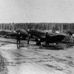 Yak-9 at Dobrovka near Smolensk