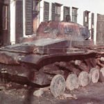 Burned-out Panzer II