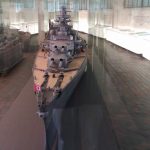 Model of Bismarck in Navy Museum