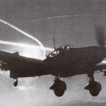 Stuka in flight.