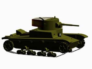 3D model T-26B