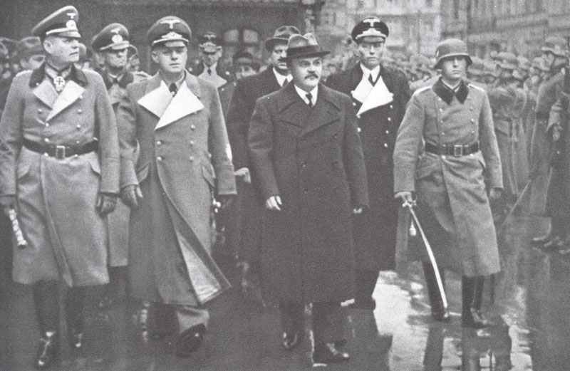 Molotov visits Berlin 1940