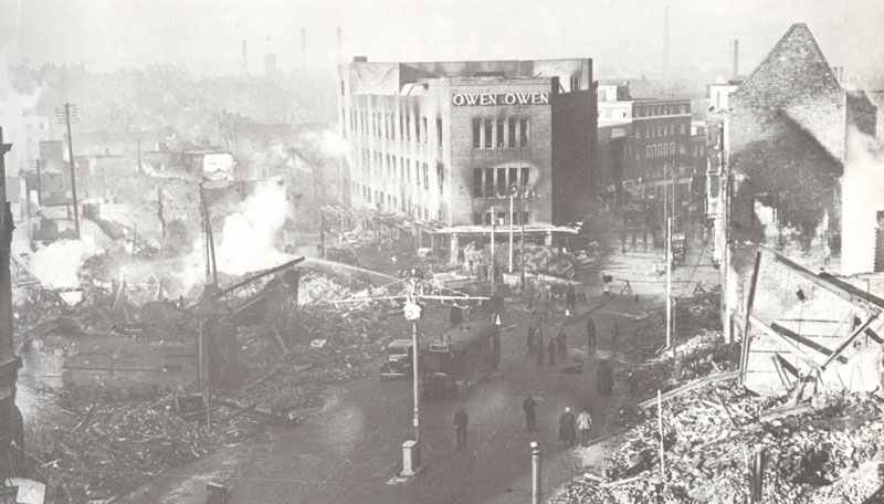 Coventry 36 hours after the Blitz