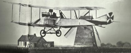 Albatros B taking off