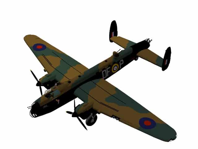 3d model Avro Manchester