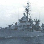 Fletcher class US destroyer Claxton