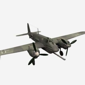 3D model Hs 129B-3/Wa