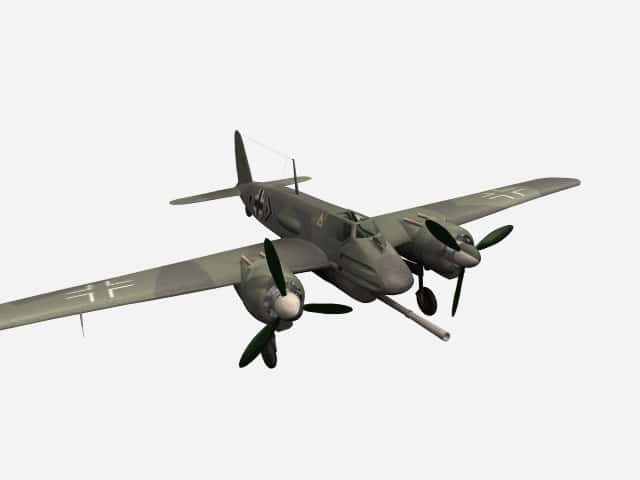 3D model Hs 129B-3/Wa