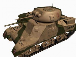 3d model M3 Grant