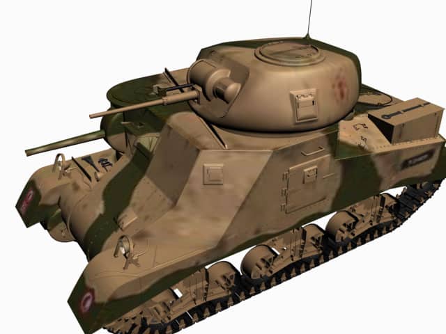 3d model M3 Grant