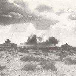 Matilda tanks of 7 RTR attack the Sidi Barrani