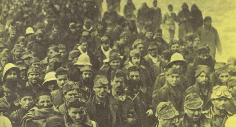 Operation Compass - First British Offensive in North Africa 7 Italian PoWs Bardia