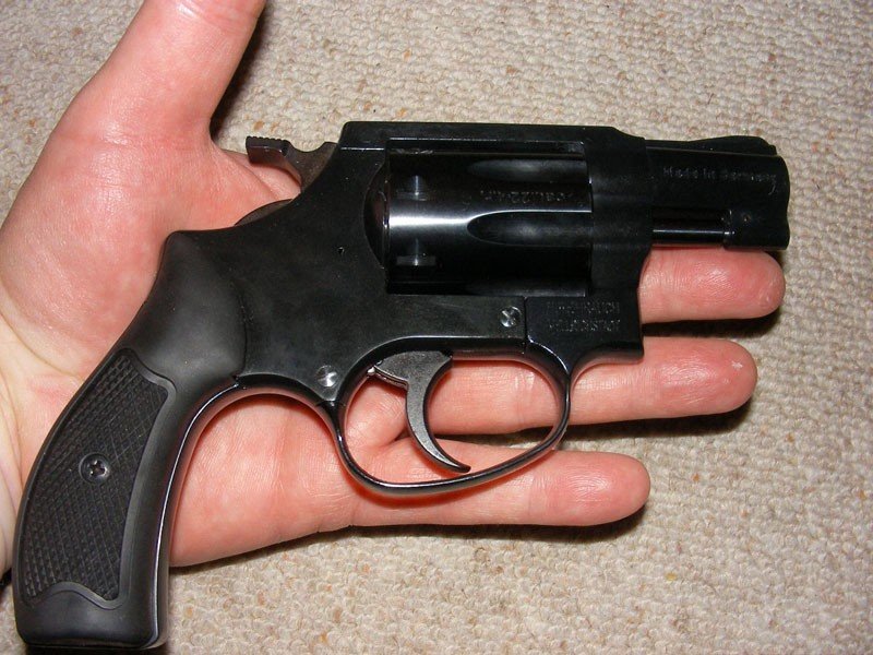 Weihrauch Stupsnasen Revolver cal. 22