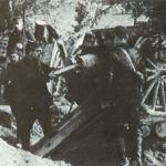 French 75-mm mle 1897 field gun in action