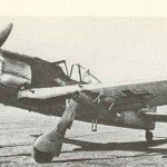 Fw 190 A-4/R6 equipped with underwing launching tubes for two WGr21 rocket missiles