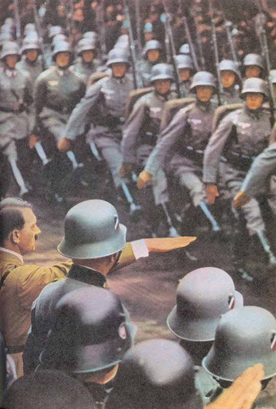 German military parade