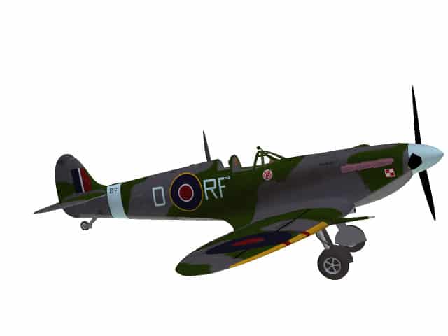 3D model Spitfire VB