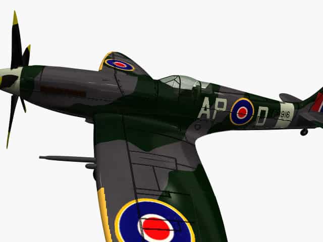 Spitfire Mk XIV – WW2 Weapons