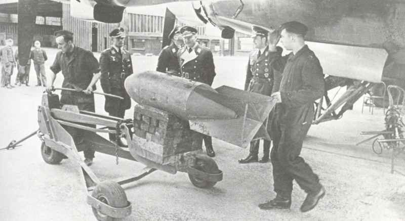 Diary January 11, 1941 16 loading Condor with bomb