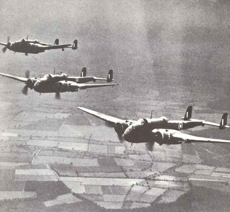 Diary January 12, 1941 12 Handley Page Hampdens